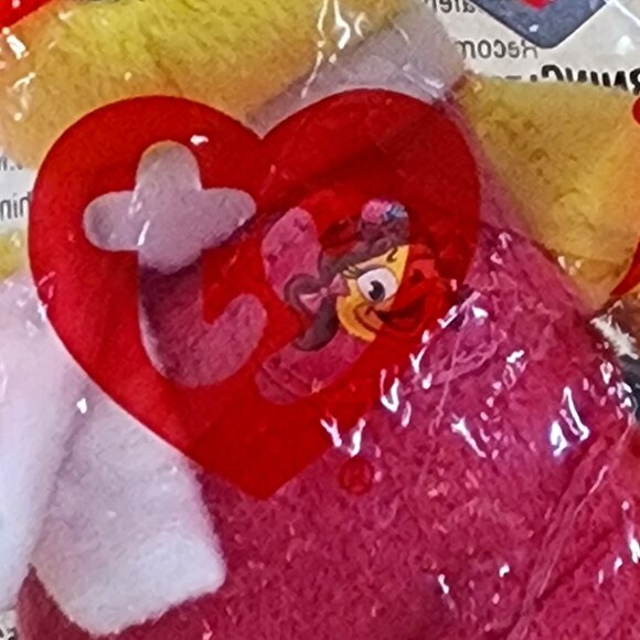 NIP - 2004 McDonald's TY Beanie Babies Happy Meal 25th BIRDIE THE BEAR #3 Plush - Picture 2 of 4